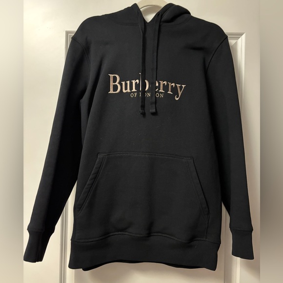 Burberry Sweaters - Burberry Black Hoodie